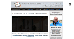 Desktop Screenshot of cuxland-fenster.de